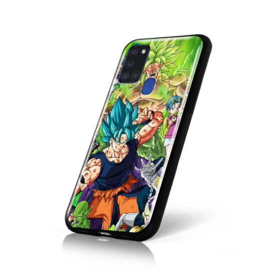 Carcasa Silicona Dragon Ball Z Galaxy A21S Broly Sayayin | Carcasas Chile