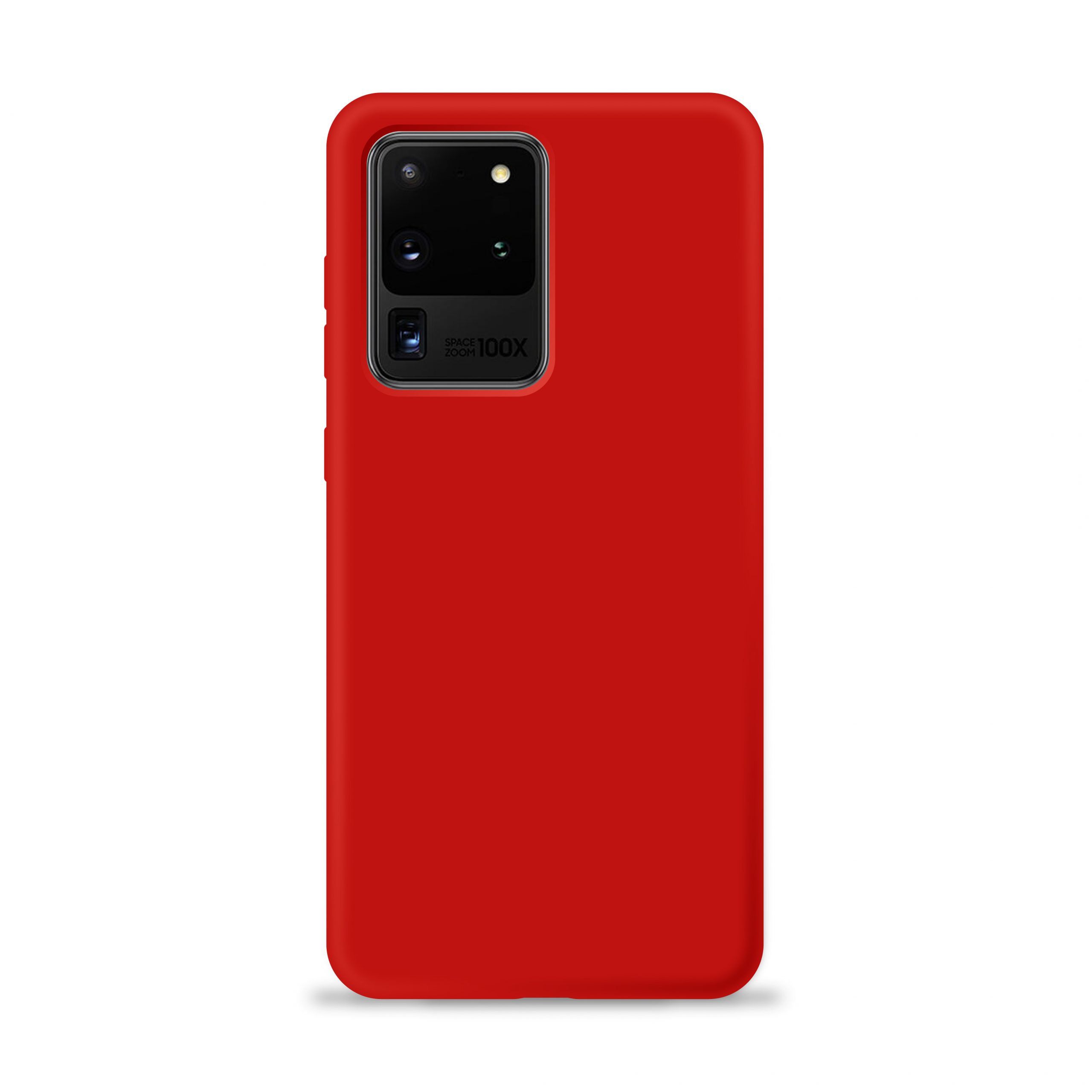 Lío Paraíso Sin lugar a dudas Carcasa Silicona Slim Samsung Galaxy S20 Ultra Roja | Carcasas Chile