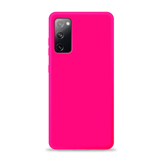 Carcasa Silicona Soft Samsung Galaxy S20 FE Fucsia | Carcasas Chile