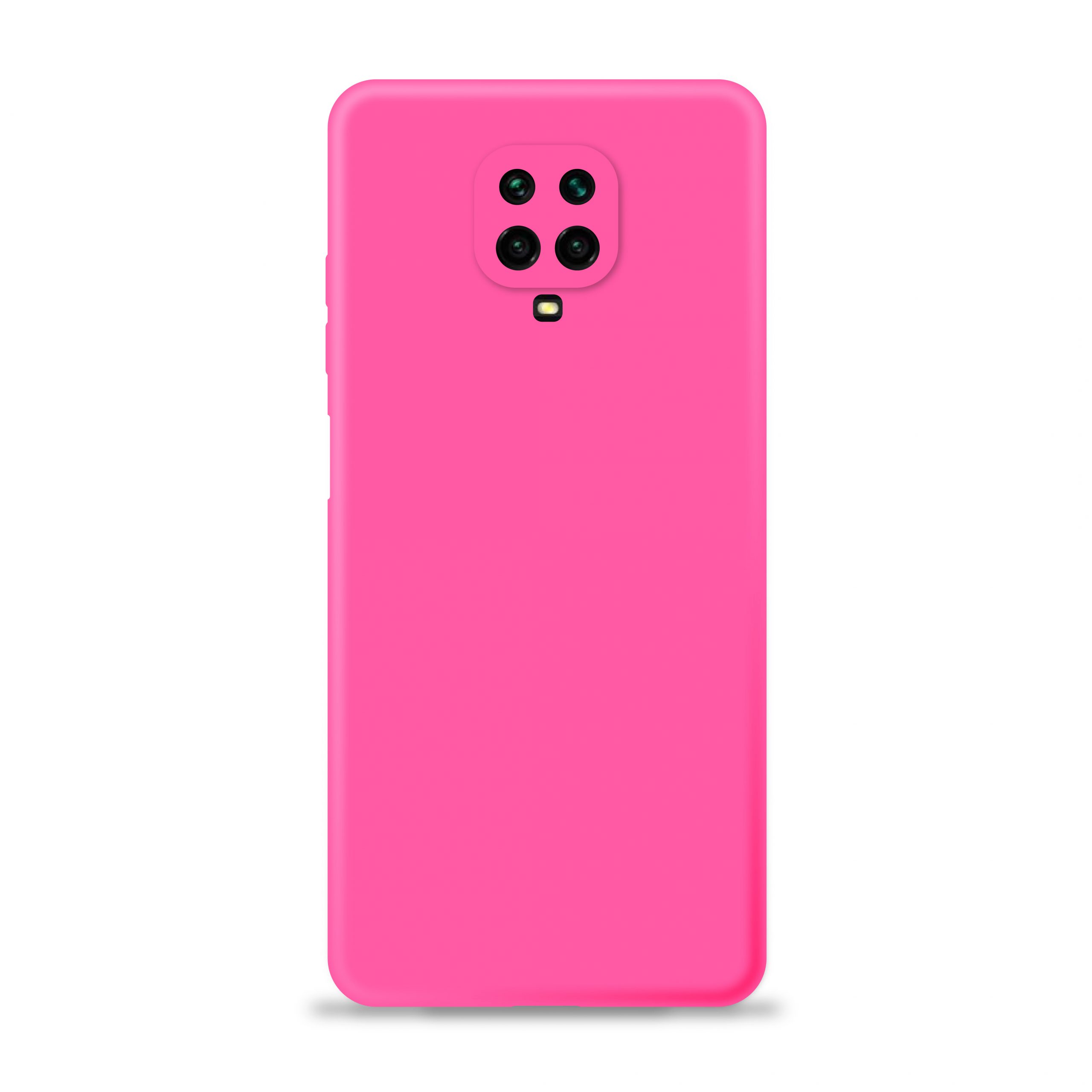 Carcasa Silicona Soft Xiaomi Redmi Note 9 Pro Fucsia | Carcasas Chile