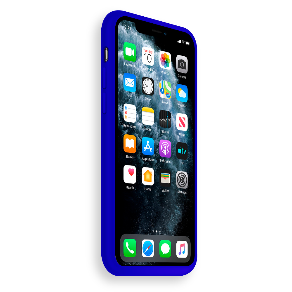 Carcasa Silicona Apple Alt iPhone 11 Pro Azul – Digitek Chile