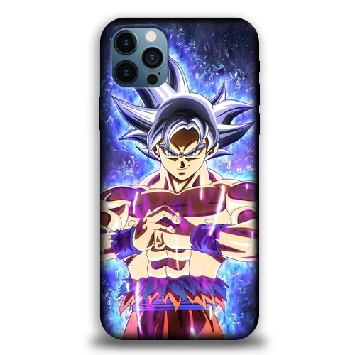 Carcasa Silicona Dragon Ball iPhone 12 Pro Max Goku Ultrainstinto ...