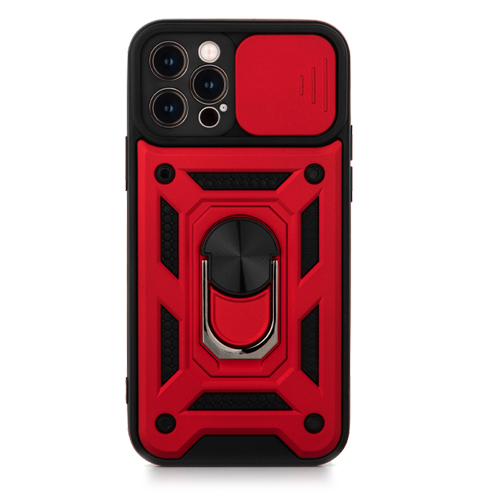 Carcasa Armor Multifuncion Goospery iPhone 12 Pro Max Rojo | Carcasas Chile