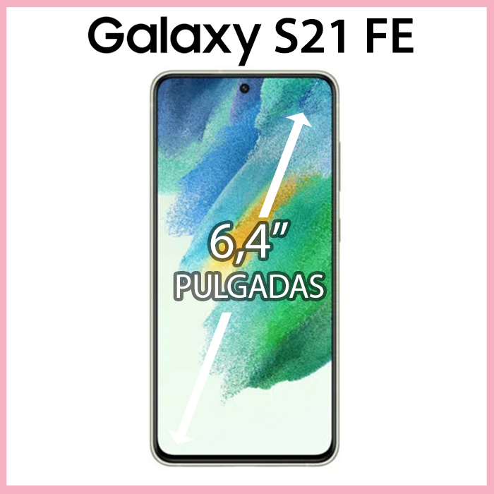 Funda de silicona Samsung Galaxy S21 FE (azul) 